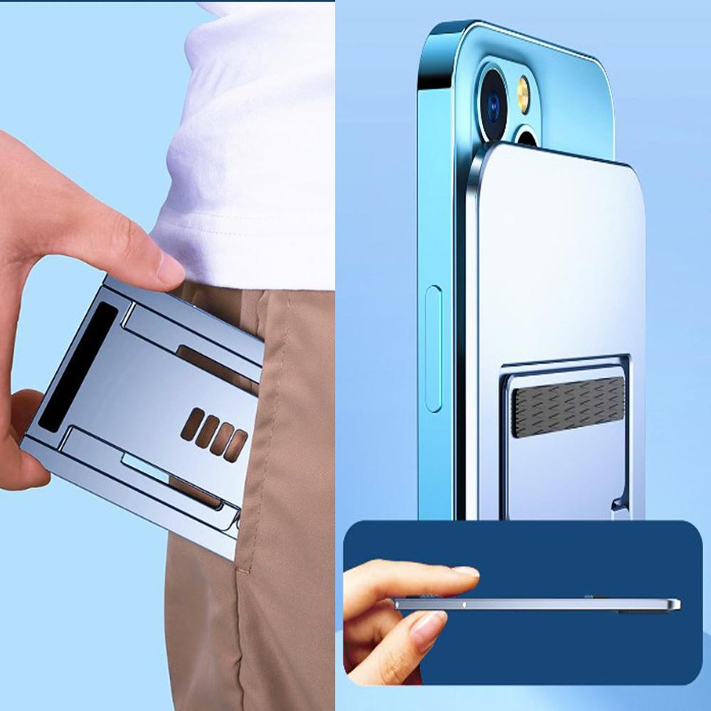 Suport de Telefon din Aluminiu Portabil Pliabil Suport de Birou pentru Telefon Mobil Phablet