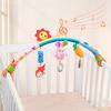 Baby Unicorn Teething Toy With Plush Material For Car Seat And Crib Decor
