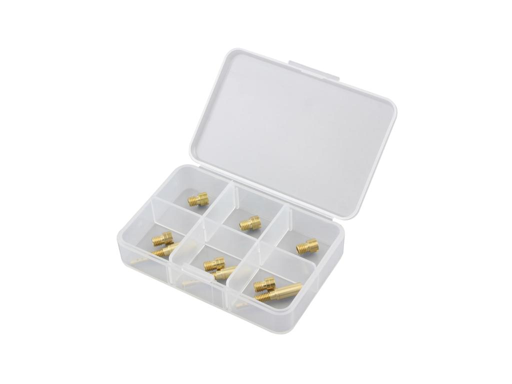 POSH SR400 (2001-2008) 792002-10 Motorcycle Supplies, Main Jet/Pilot Jet Set, Oversize Main Jet/Pilot Jet Set, Main (8X9) Pilot (28X5-F)