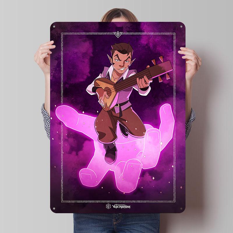 The Legend of Vox Machina Tinplate Posters Customizable Wall Art Retro Vintage Metal Tin Signs for Home and Decoration Gaming