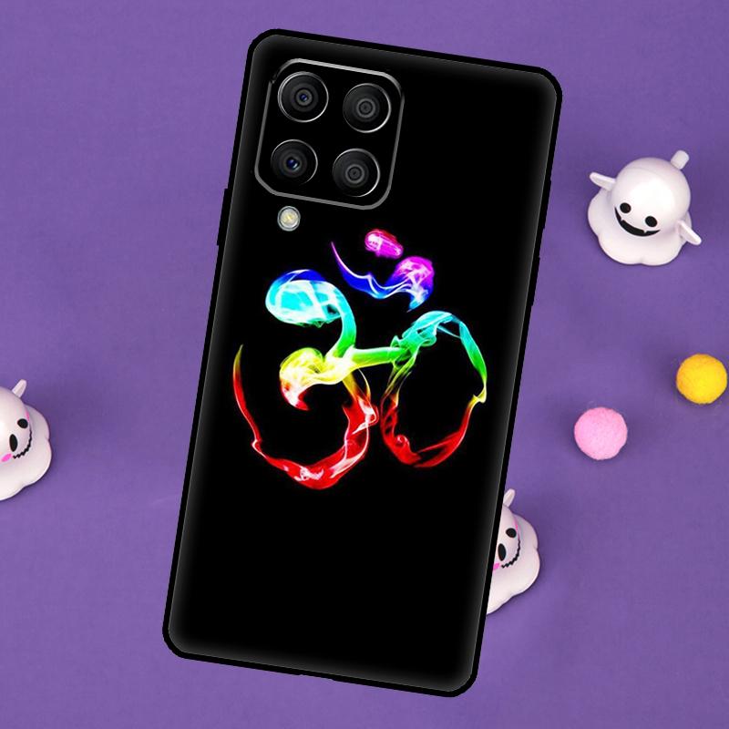 Aum Om Yoga Cover For Samsung Galaxy M54 M14 M34 M33 M13 M23 M53 M15 M55 M31 M51 M20 M30s M32 M52 Case