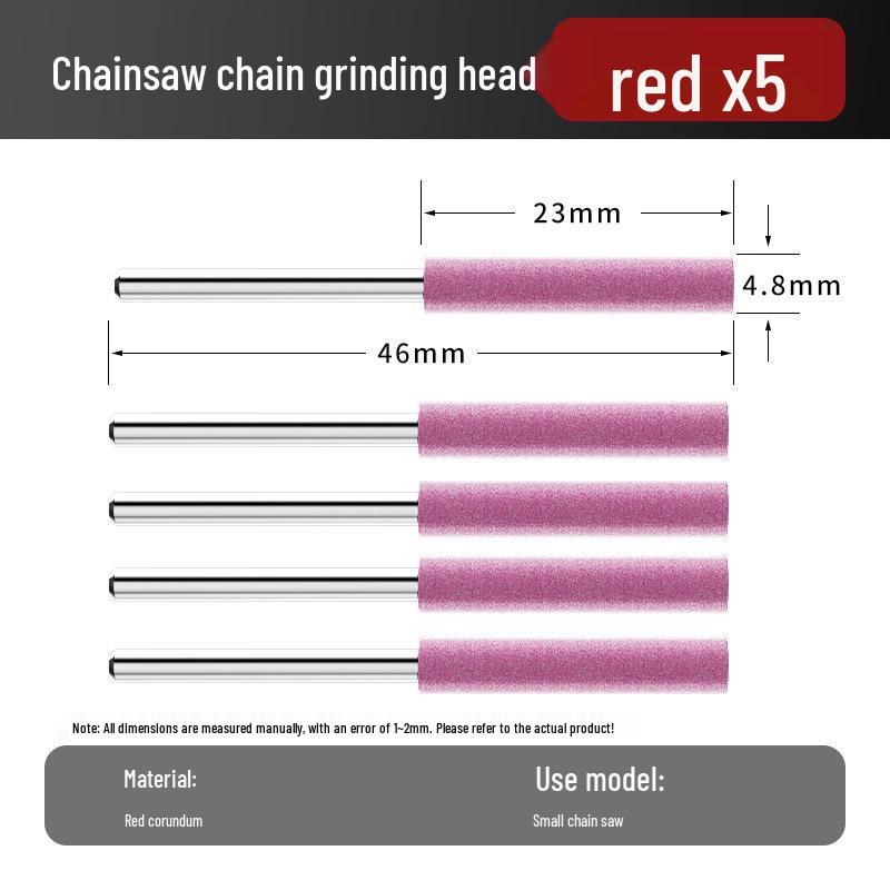 Handgeführter Kettenschleifer für Motorsägen mit Diamantschleifkopf für Holzfällersägen Schärfer