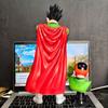 Dragon Ball Great Saiyaman Gohan Videl Two Action Figure Set Double Head Sculpture Collectible Anime Model For Anime Fans