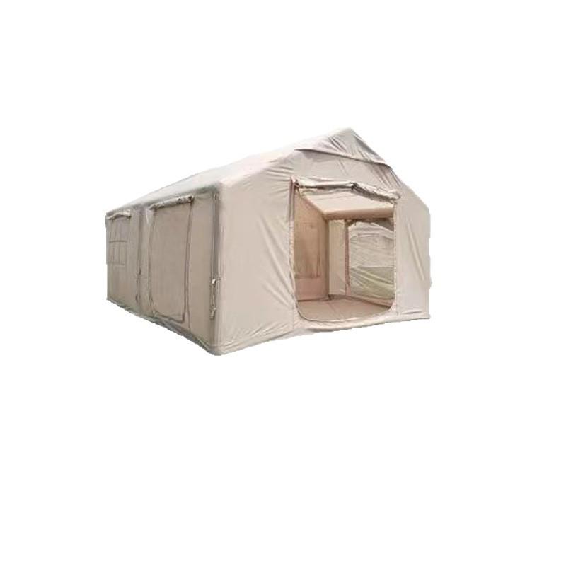 Windproof Luxury Inflatable Camping Tent - Easy Setup, Thickened Air Poles, Rainproof