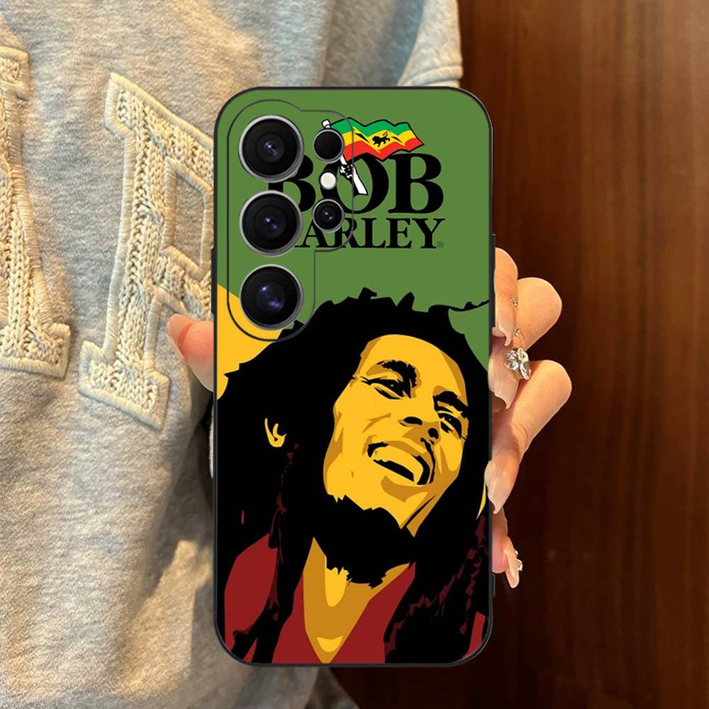 Sänger B-Bob M-Marley Handyhülle Für Samsung S 24 Fe 25 Ultra Plus 20 Lite 21 30 22 23 24 22 Ultra 5G Fundas