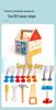 Kids' Wooden Tool Set with Toolbox for Early Learning