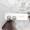 Stainless Steel Gold Silver Color Roman Numeral Zircon Stud Earrings Fashion Luxury Waterproof Earrings for Women Jewelry Gift