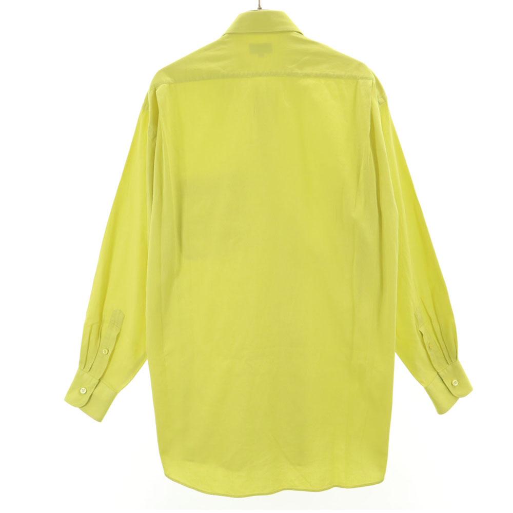 KENZO HOMME 90s Old Long sleeve shirt 2 Lime type Men's Used