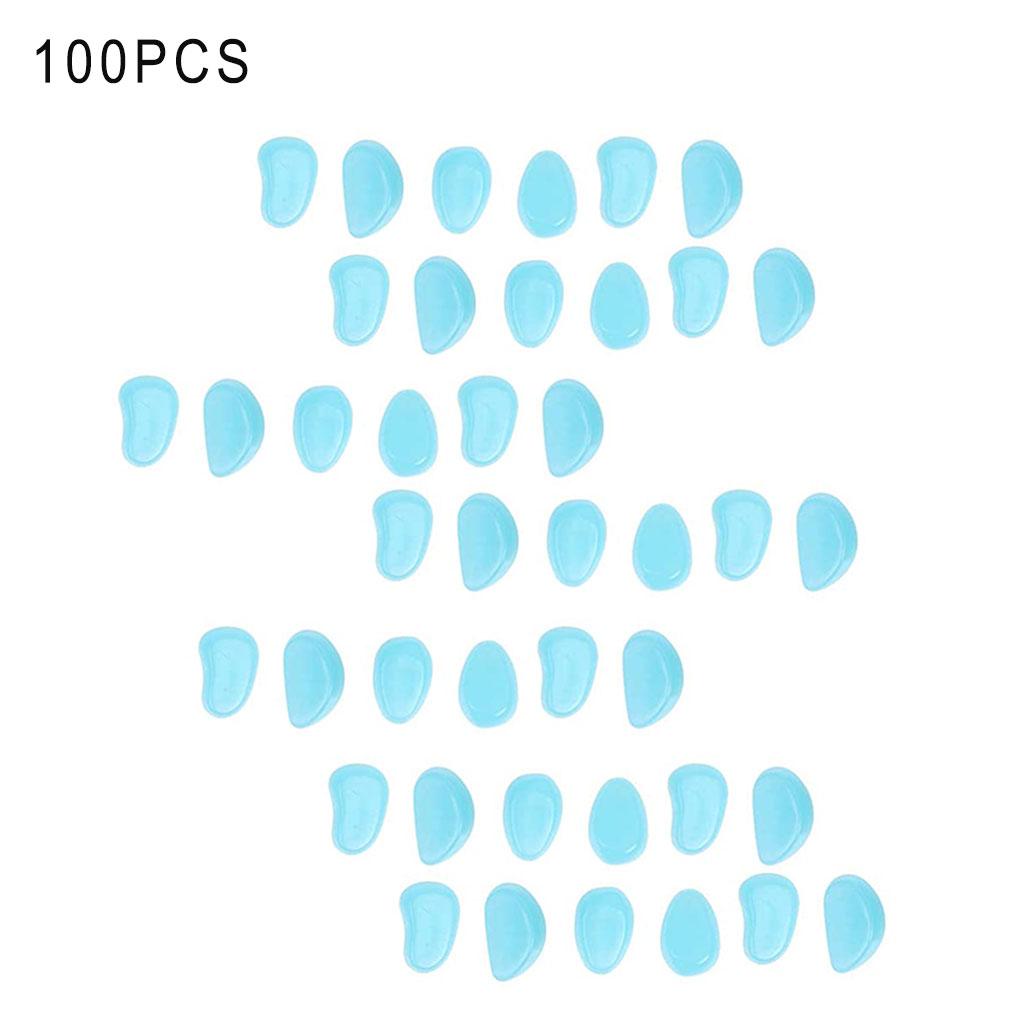 100pcs Small Stones Fish Tank Glowing Pebble Stones Aquarium Flower Pot Decorative Artificial Plastic Pebbles Home Decoration