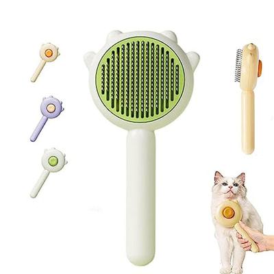New High-Quality, Gentle and Effective Hair Removal Comb Brush for Dogs and Cats Ensures Healthy, Happy, and Tidy Furry Friends