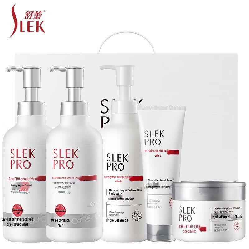 Slek PRO Three Lives Lucky Scalp Care Hair & Body 5-Piece Gift Set