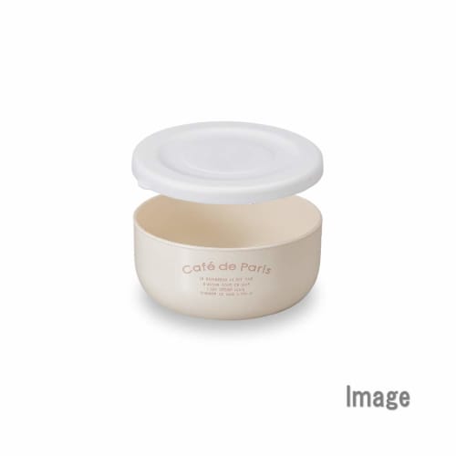 Masakazu Caf? De Paris Round Small Bowl, 300ml, Navy Blue, Made In Japan, Antibacterial Lunch Box, 48-79269-8