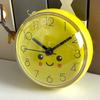 Compacts Sution Cup Adhesive Small Wall Clock Accurate Movement Anti Fog Design Bathroom Clock For Home Dorm Workshop