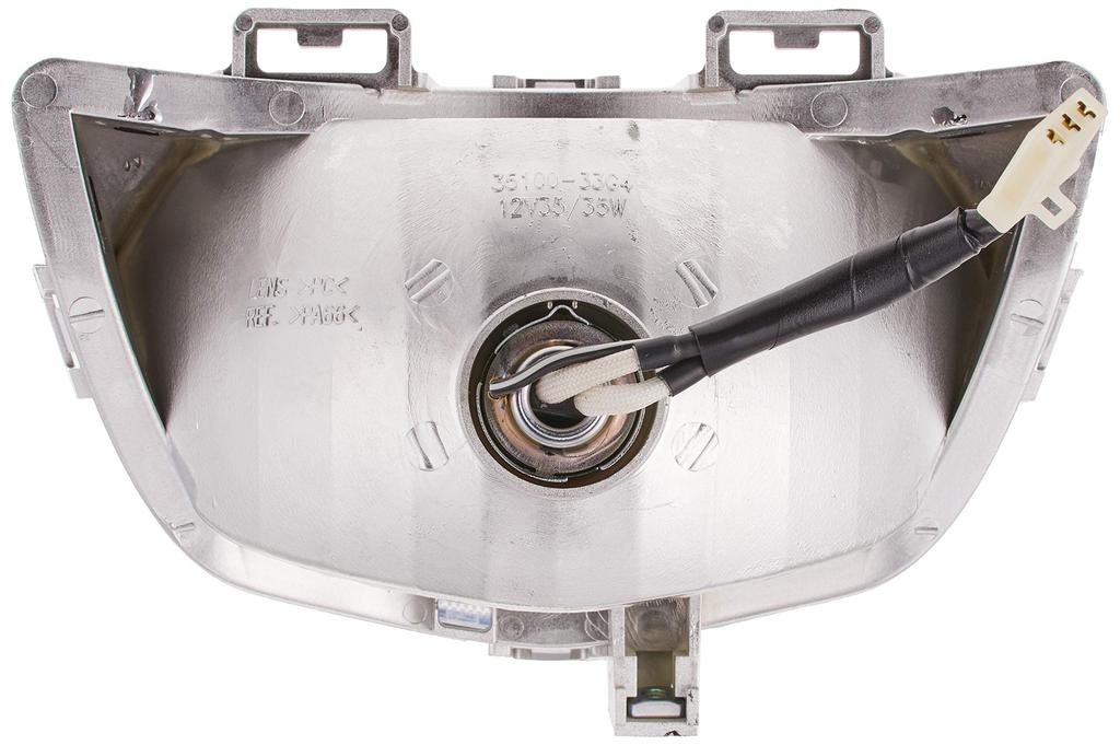 Suzuki Genuine Headlight for Suzuki Address V125 990301 Part Assembly, Clear, (CF46A)
