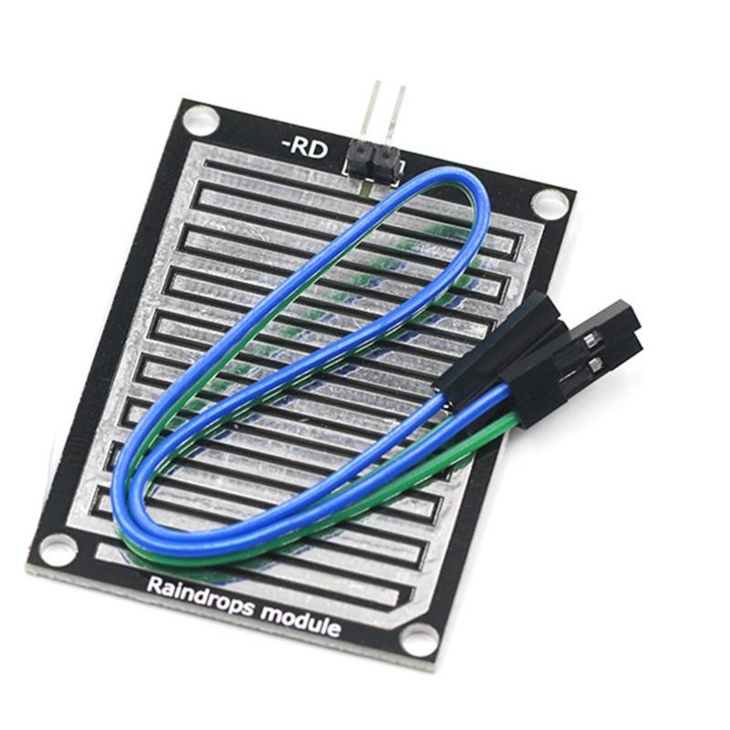 Intelligent Irrigation Controller Featuring Raindrop Sensing and Moisture Measurement Compatibles 5V or 12V Power Supply