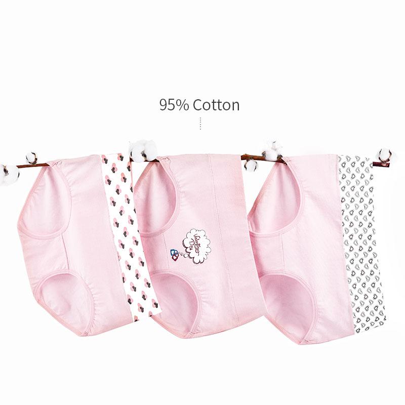 5Pcs/set Panties Cotton High Waist Sexy Women Briefs Soft Slimming Girls Underwear Seamless Ladies Underpants