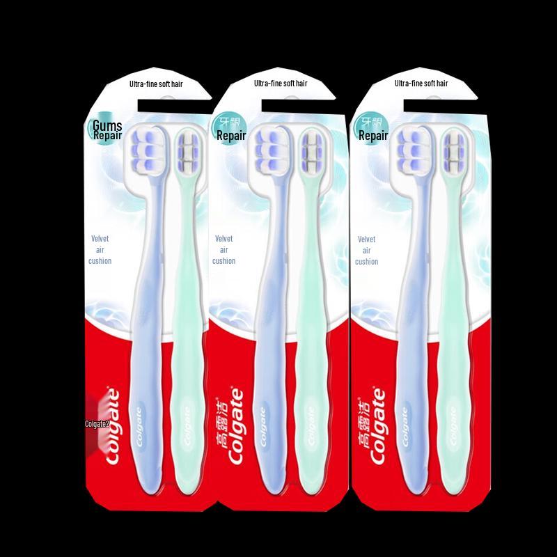 Colgate Velvet Cushion Toothbrush Twin Pack