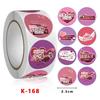 500pcs Valentine's Day Sticker I LOVE YOU Heart Shape With Heart Paper Thank You Sticker Snowflake Label Gift Box Decoratio