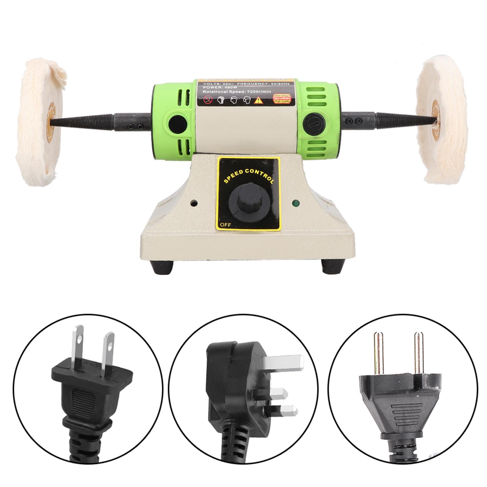 

Рабочий стол с двойной головкой полировщик шлифовальный станок ювелирных изделий буферная машина