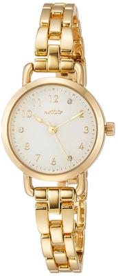 Analog Fine Nickel Free Metal Band Floral Pattern Gold [Fieldwork] ST241p-2 Women's