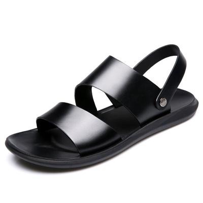 New Arrival Summer Shoes Men Sandals Flat Non-slip Man Summer Holiday Sandals Black Brown Soft