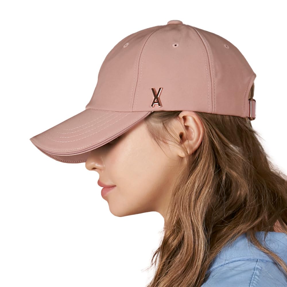 

Rose Gold stud over fit ball cap Pink [VARZAR] розовый
