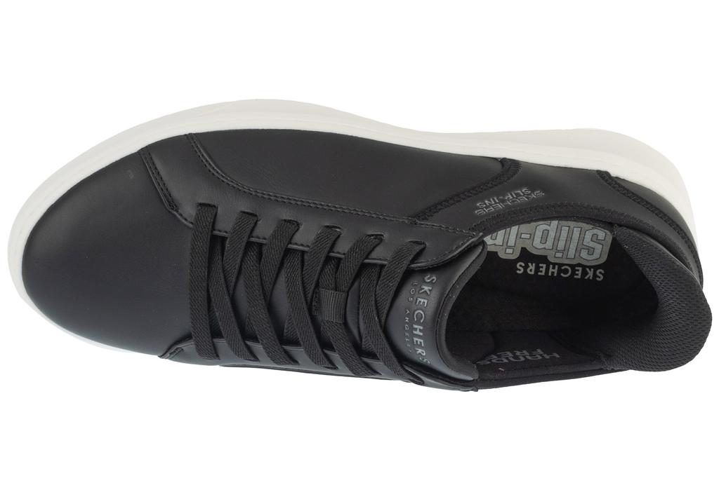 Skechers Slip-Ins: Court Break - Suit Sneaker, Mens Black Sneakers