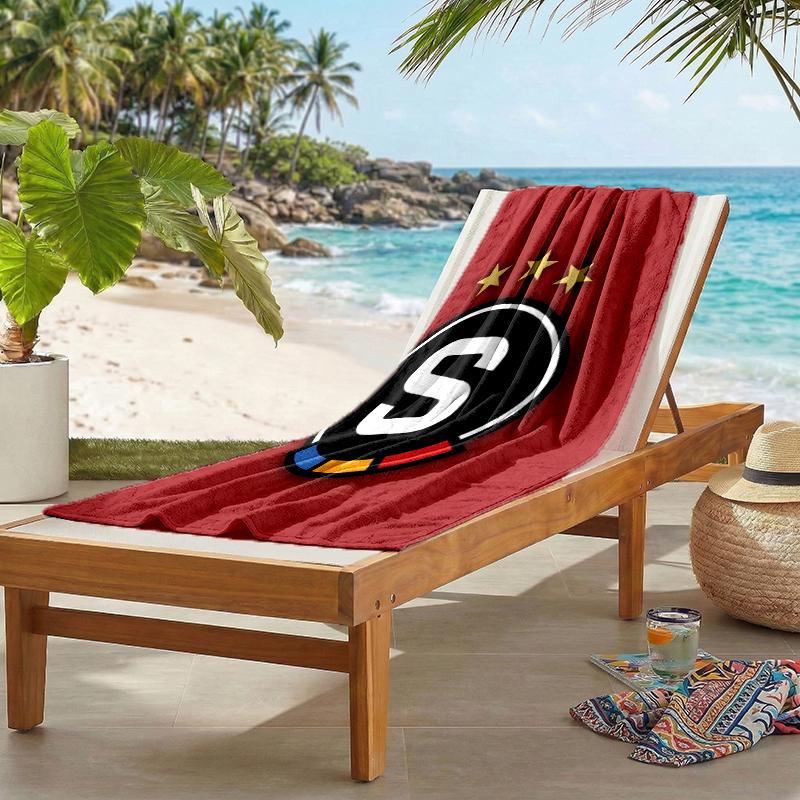 Ac Sparta Praha Fashion Beach Towel: Ideal for Summer Adventures Soft, absorbent and quick drying suitable for swimming and bathing