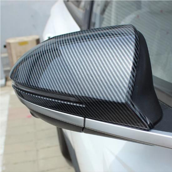For Hyundai Santa Cruz -2025 Carbon Fiber Car Mirrors Rearview Trim Cover