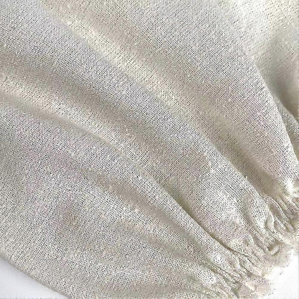 Garshana Gloves, Ayurvedic Silk Exfoliating Dry Brushing Massaging Mitts for Women