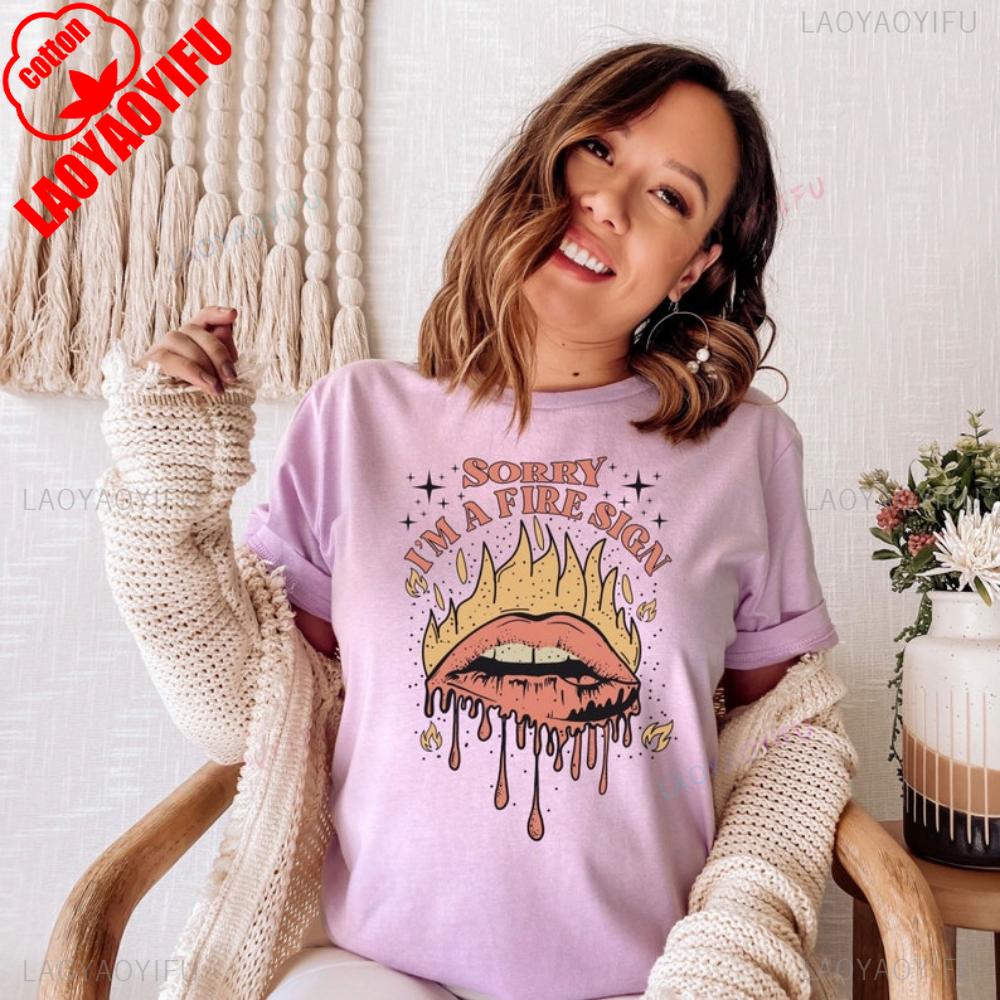 Aries Gift Sagittarius Leo Leo Gifts Leo Zodiac Aries Zodiac Bestfriend Gift Classic Pattern Summer Unisex Streetwear Tees S