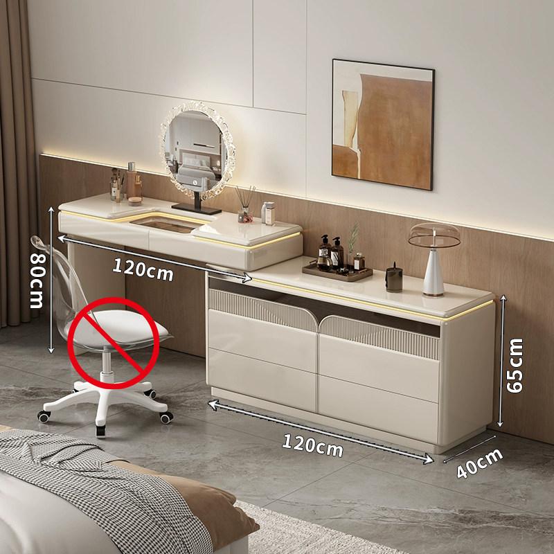 Chest Of Drawers Dressing Table Light With Mirror Stool Hotel Makeup Vanity Desk Luxury Wooden Hairstyle Bedroom Furniture