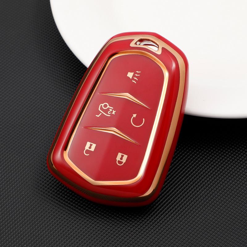 5/4 Bottons Phnom Penh  Fashion Car Smart Remote Key Case Cover Shell for Cadillac ATS XTS XT5 XT4 CT6 XT6 CTS DTS ESV STS ELR Accessories