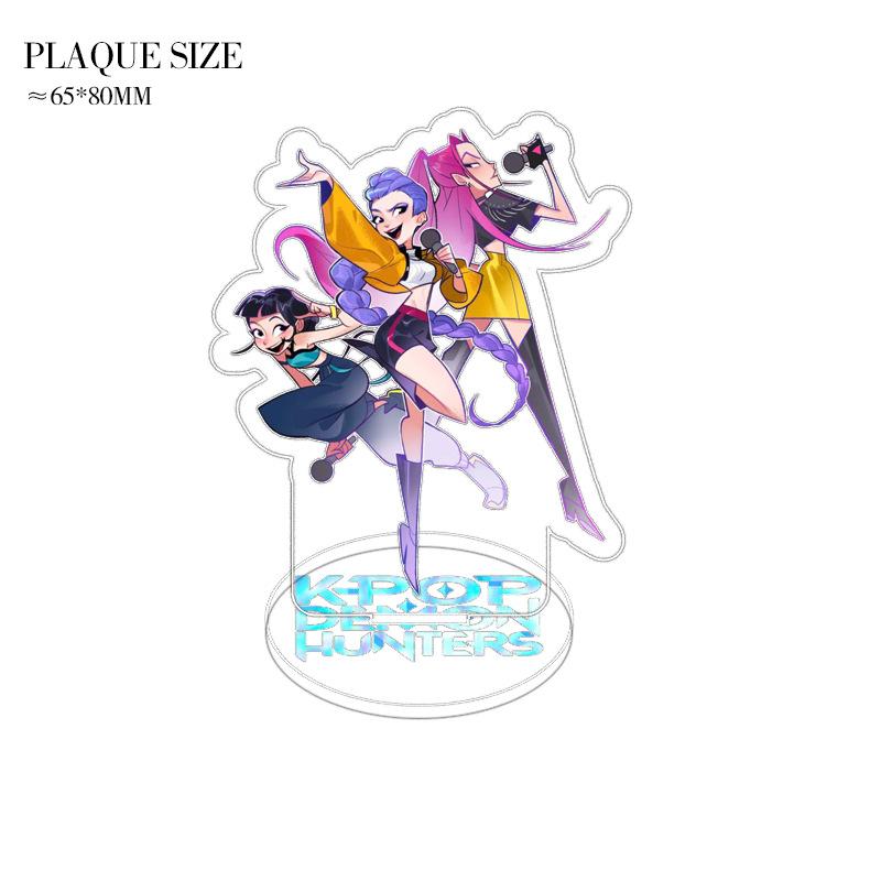 Kpop Dämonenjäger Superstar Acryl Aufsteller Desktop Dekoration Ornament Zubehör Spielzeug für Fans Geschenk