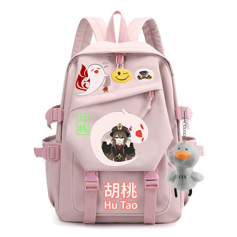 Design Student Large-capacity Backpack Girls Trendy Youth Travel Yuanshen Schoolbag