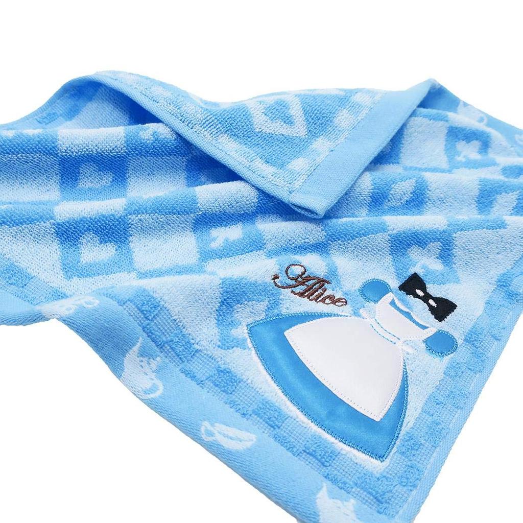 Marushin Disney Alice in Wonderland Hand 34 x 36 Alice 2005087900 Towel, cm, Dress, 100% Cotton,