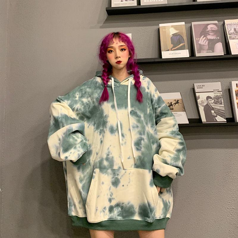 

Осень и весна Свободная средняя длина Повседневный свитер Женская толстовка с длинными рукавами Рубашка