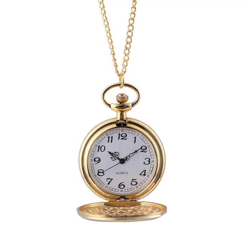 Oem Watch Custom Logo Designer Fashion Classic Gold Polish Quartz Men s Pocket Watches pocket watch чёрный