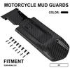 JFG RACING Surron Rear Mudguard Inner Plate Carbon Fiber Pattern Sur Ron Rear Mud Guard Fender for Sur-Ron Light Bee X/S Electric Dirt Bike