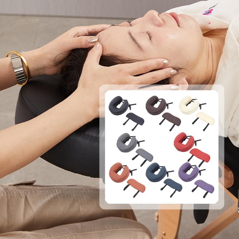 Ergonomic Face Cushion For Massage Therapy Soft Padded Support Anti Pressure Marks Professional Salon Equipment