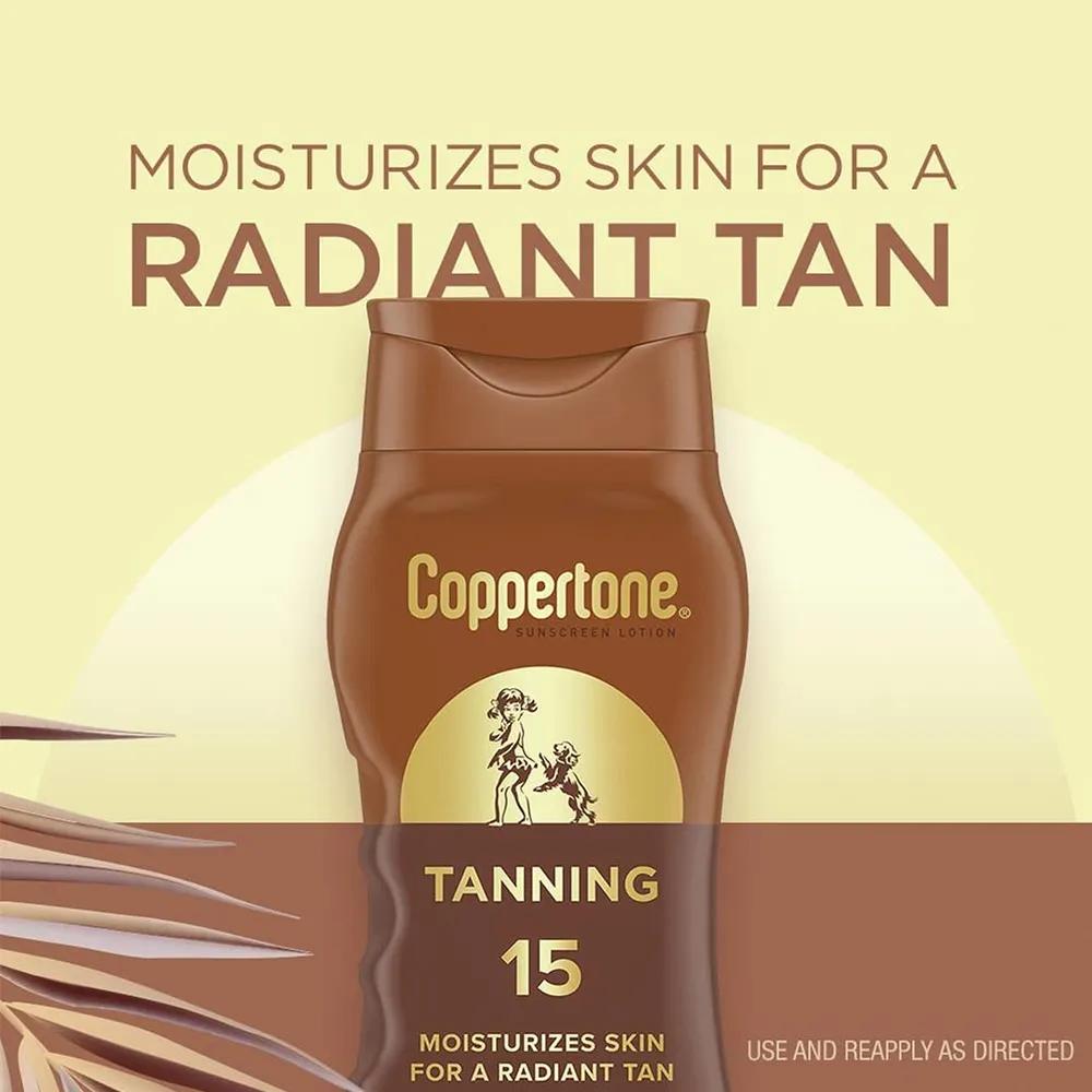 Coppertone Tanning & UV Protection Lotion 237ml