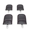 4PCS Signal Blocking Pouch Carbon   Key Fob  or Bag Anti Theft for Blocking Credit Card Radio Frequency Identification Information Leakage