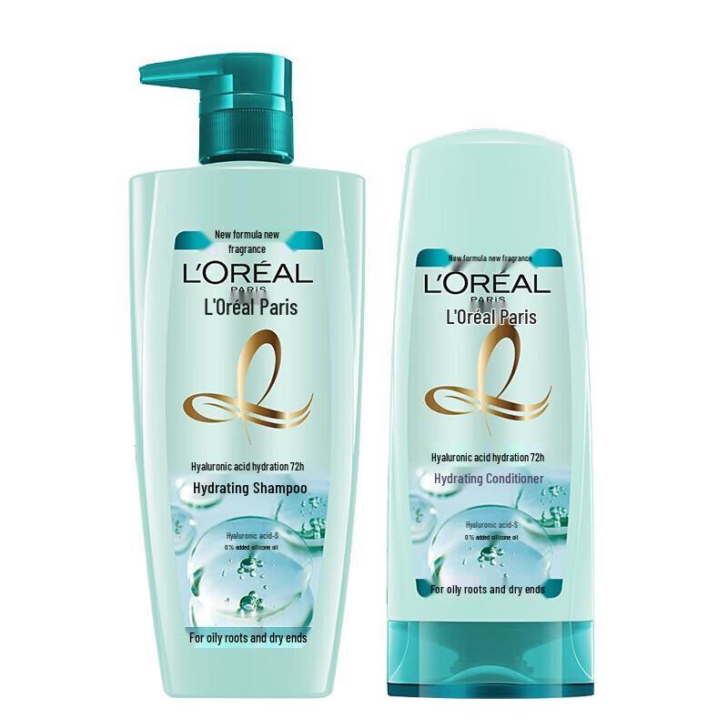 

L Oréal Hyaluronic Acid Hydrating Shampoo & Conditioner Set