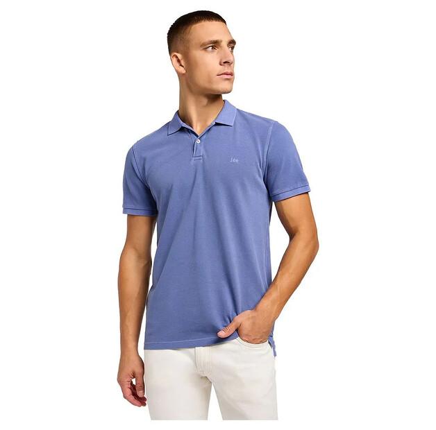 

Lee Garment Dye поло с короткими рукавами S