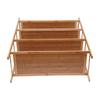 4-Tier Shoe Rack, Open Shoe Storage Rack, Shoe Storage Organizer for Entryway, Hallway and Closet