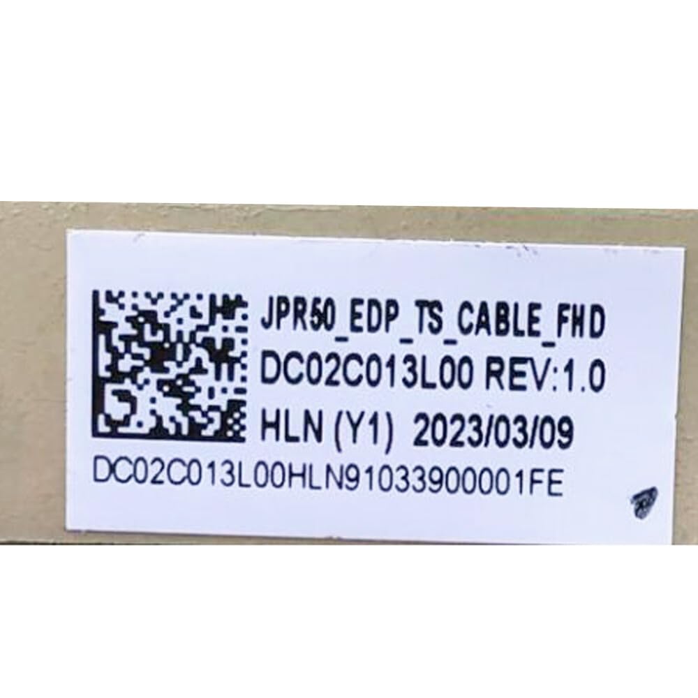 HSSDTECH EDP FHD 30PIN Touch LCD Video Screen Cable N47936-001 DC02C013L00 for HP Envy x360 15-FH 15-FE JPR50 LCD Screen Video Display Flex Cable