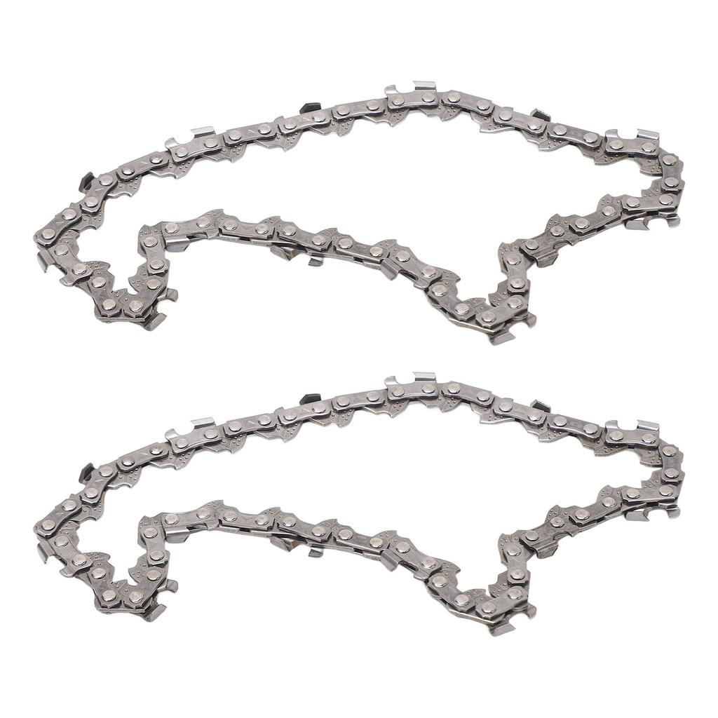 2 Stück 4 Zoll Kettensägenschwert 28 Treibglieder Legierter Stahlkette Ersatz Mini Kettensägenzubehör