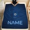 Custom Name HSV Flannel Blanket, High quality Comfortable for All Seasons, Home Decor, Warmth and Comfort