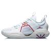 Li Ning All City 9 V1.5 Abrasion Resistant Breathable Low Top Basketball Shoes Men's White ABAT121-1