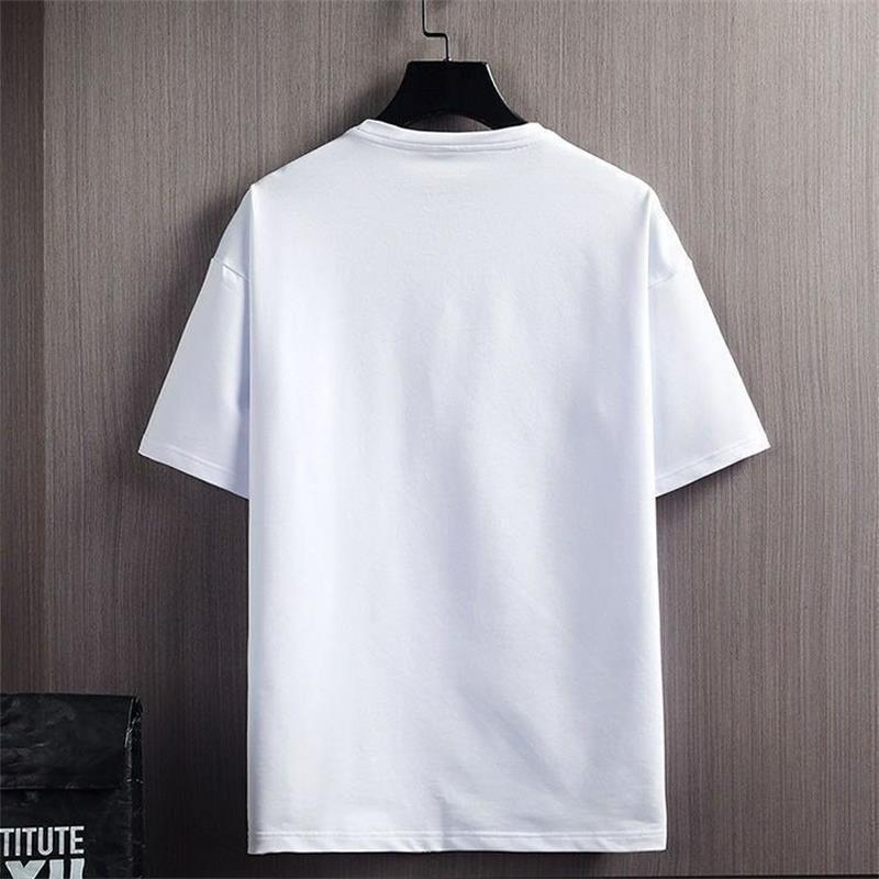 Men's Ice Silk Quick-Dry Summer T-Shirt & Shorts Set - Cool, Loose, Trendy, Casual Sportswear